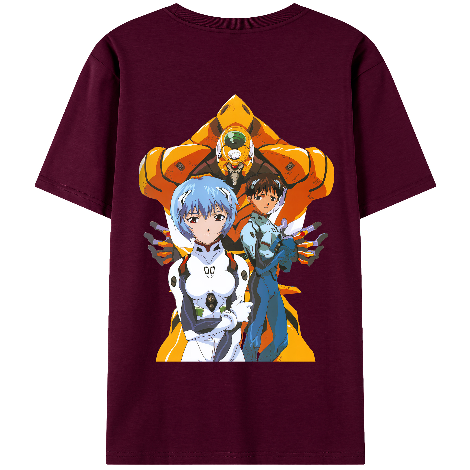 （画像用） EVA 新世紀エヴァンゲリオン レディース半袖Tシャツ(バックプリント)
